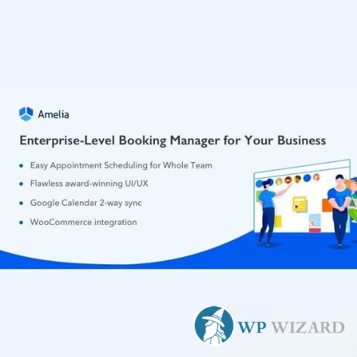 Amelia – Enterprise-Level Appointment Booking WordPress Plugin