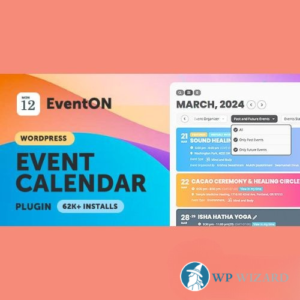 EventOn – WordPress Event Calendar Plugin + Addons