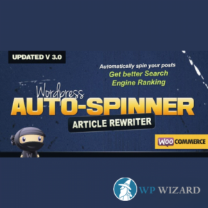 WordPress Auto Spinner – Articles Rewriter WordPress Plugin