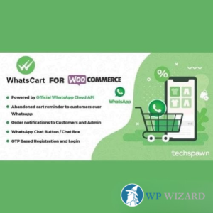 WhatsCart – Whatsapp Abandoned Cart Recovery, Order Notifications, Chat Box, OTP for WooCommerce